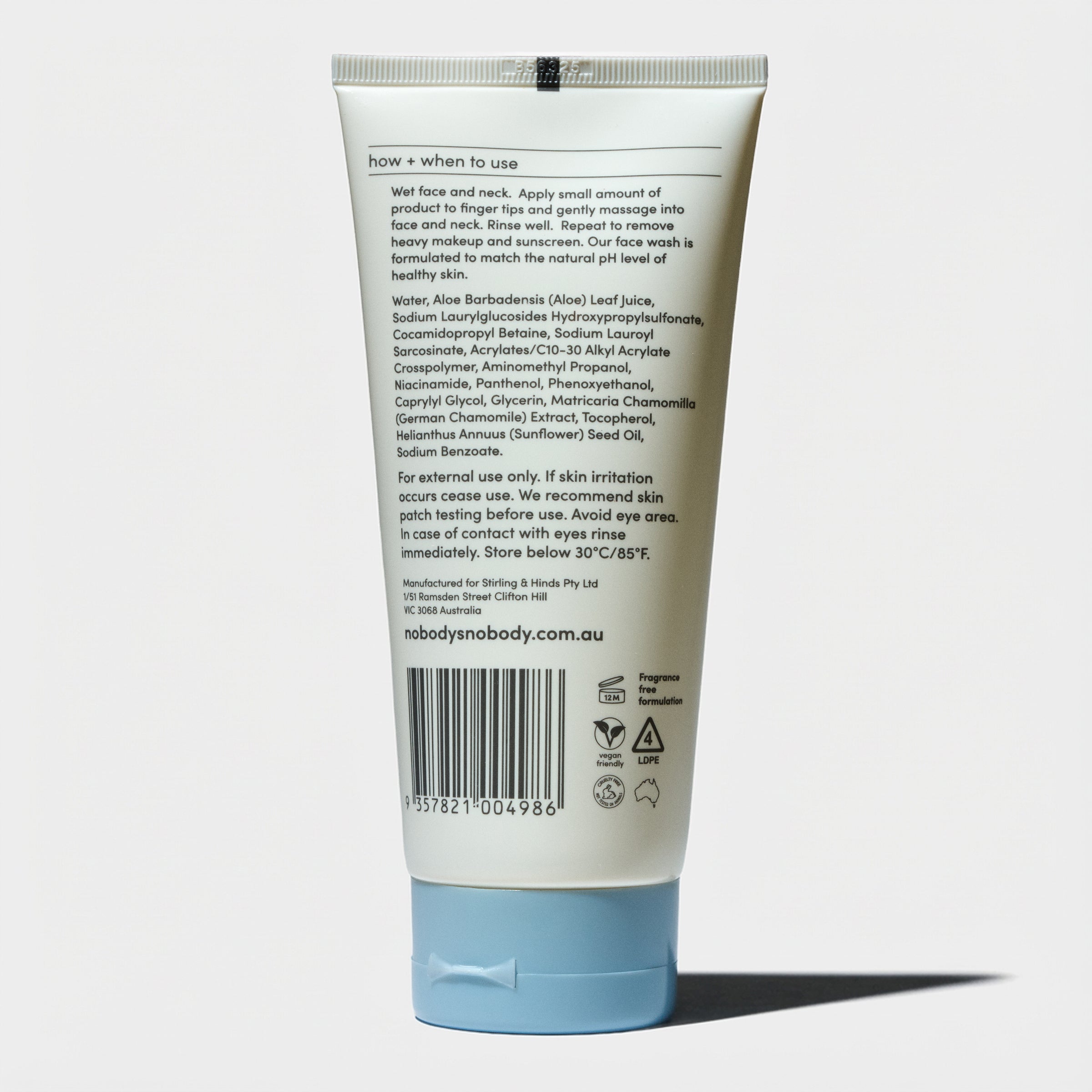 face wash pH balanced