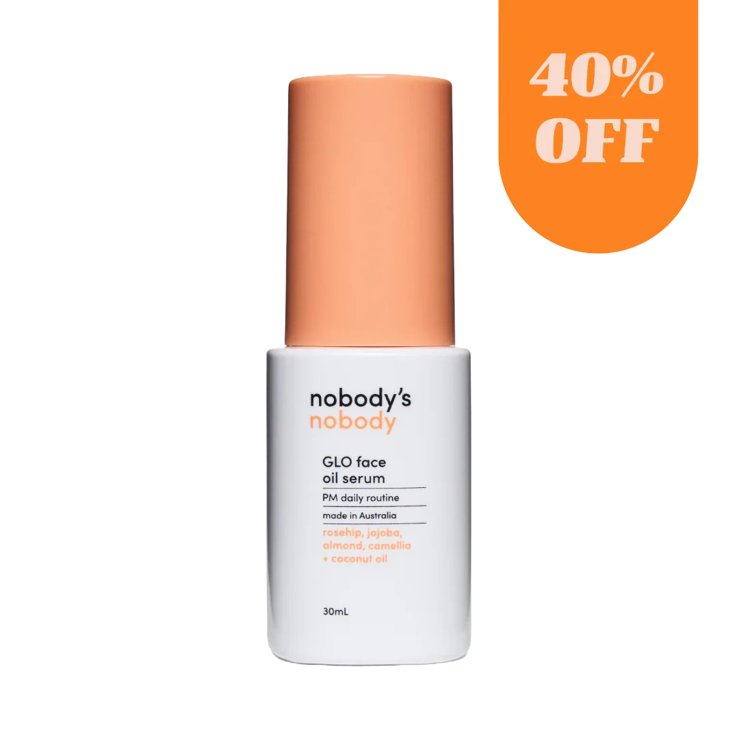 GLO face oil serum